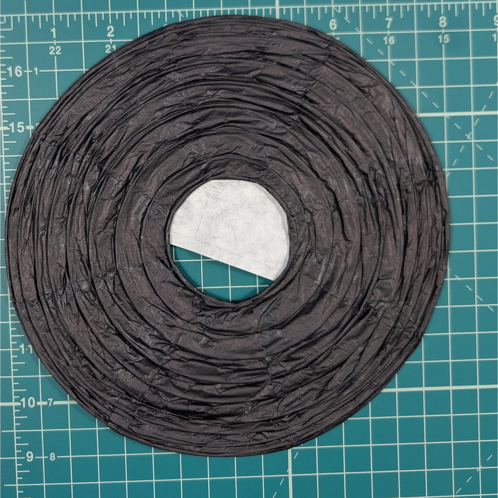 8" Paper Lantern -  Black