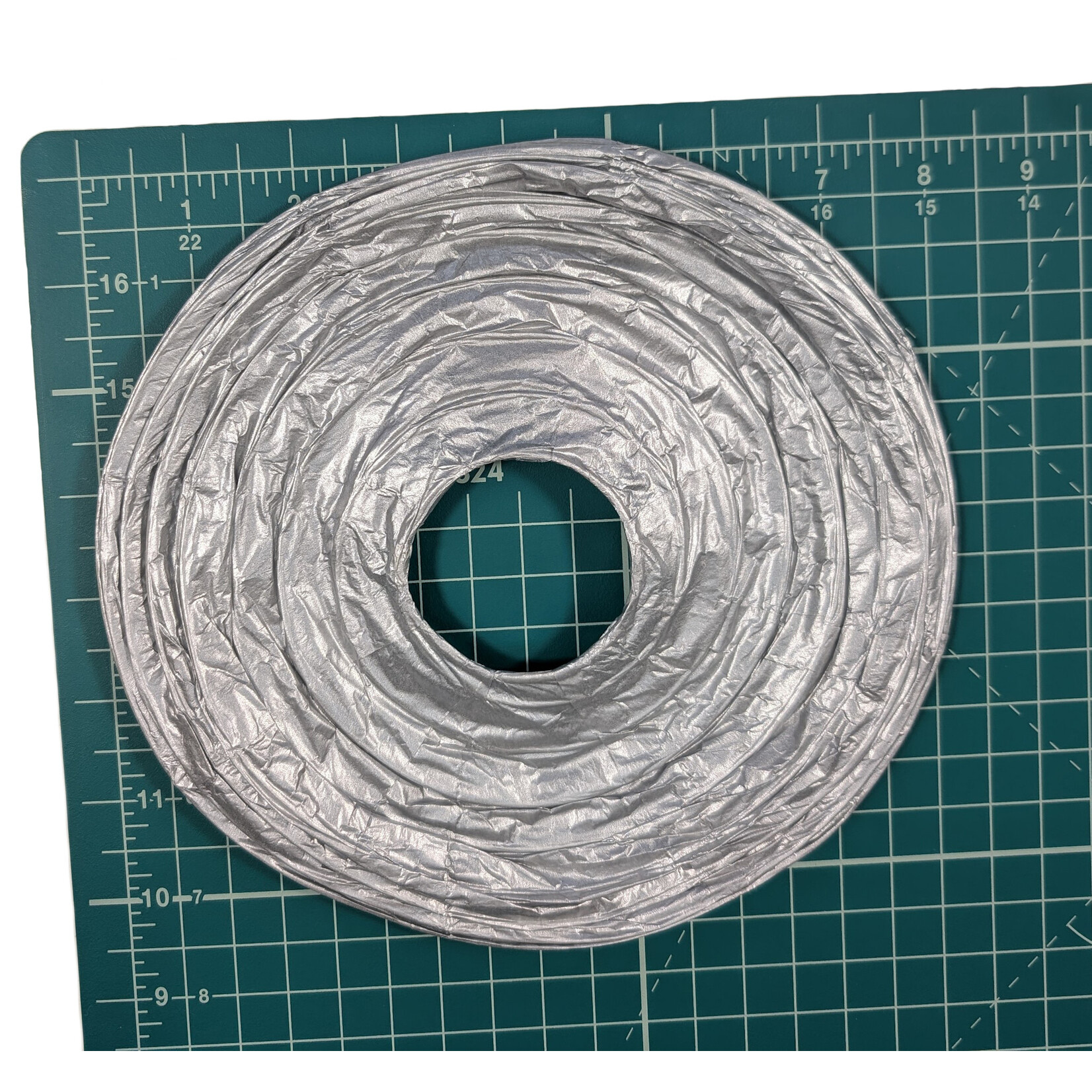 8" Paper Lantern -  Silver