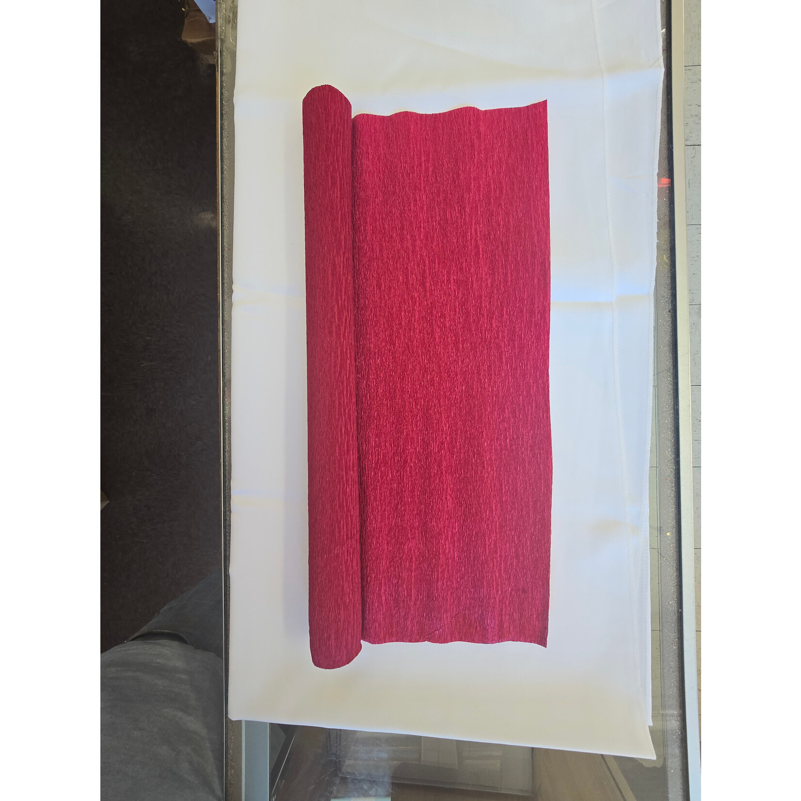 Premium Crepe Paper 20" x 10ft 1 roll - Red