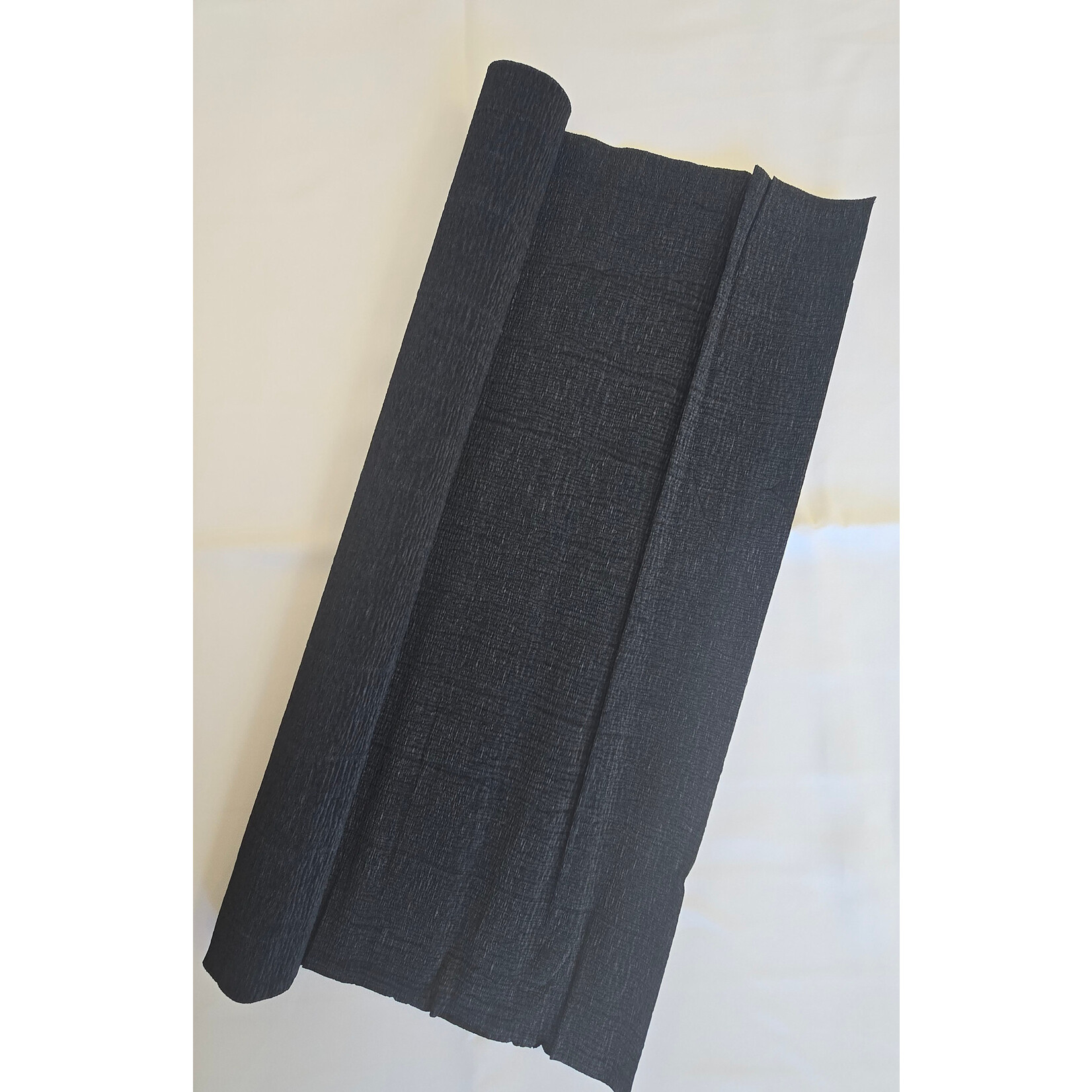 Premium Crepe Paper 20" x 10ft 1 roll - Black