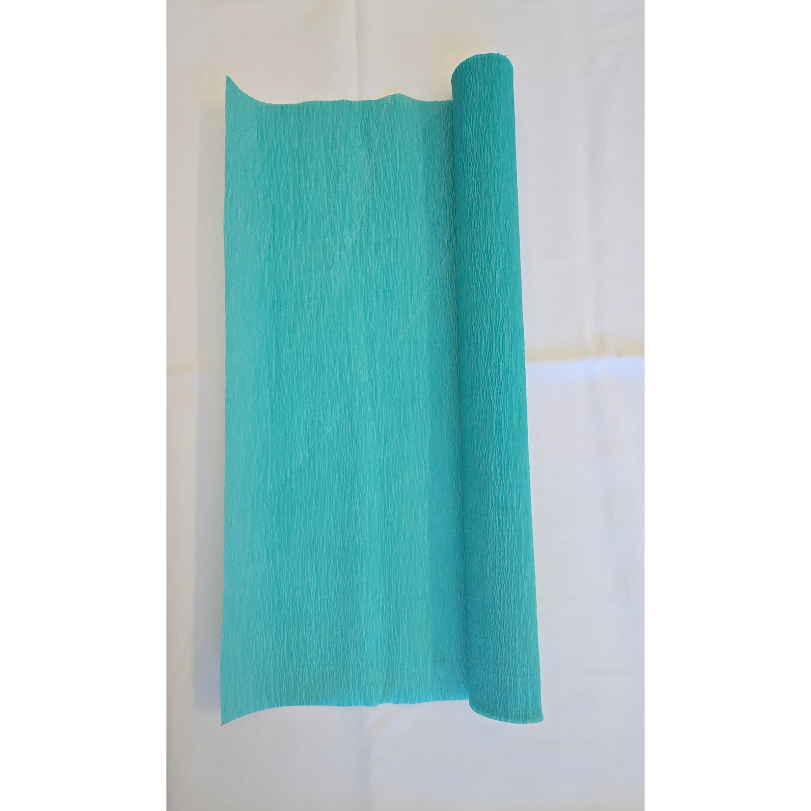 Premium Crepe Paper 20" x 10ft 1 roll - Turquoise