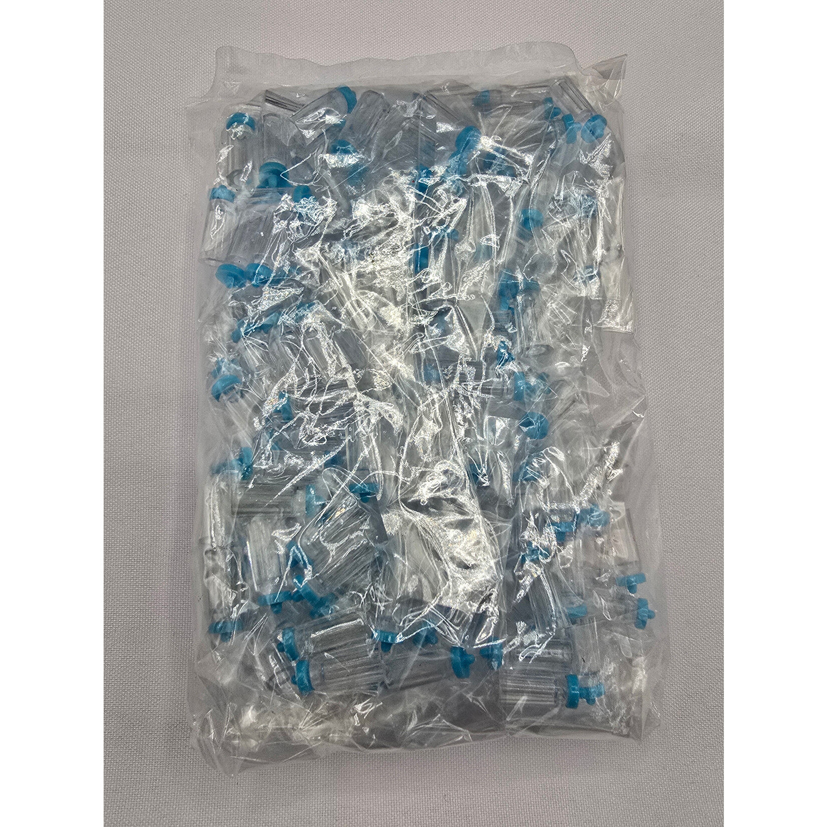 1" Tiny Acrylic Baby Bottle 1 GR -  Blue