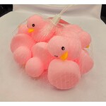 2" Squeaky Rubber Duck - 12pc Pink