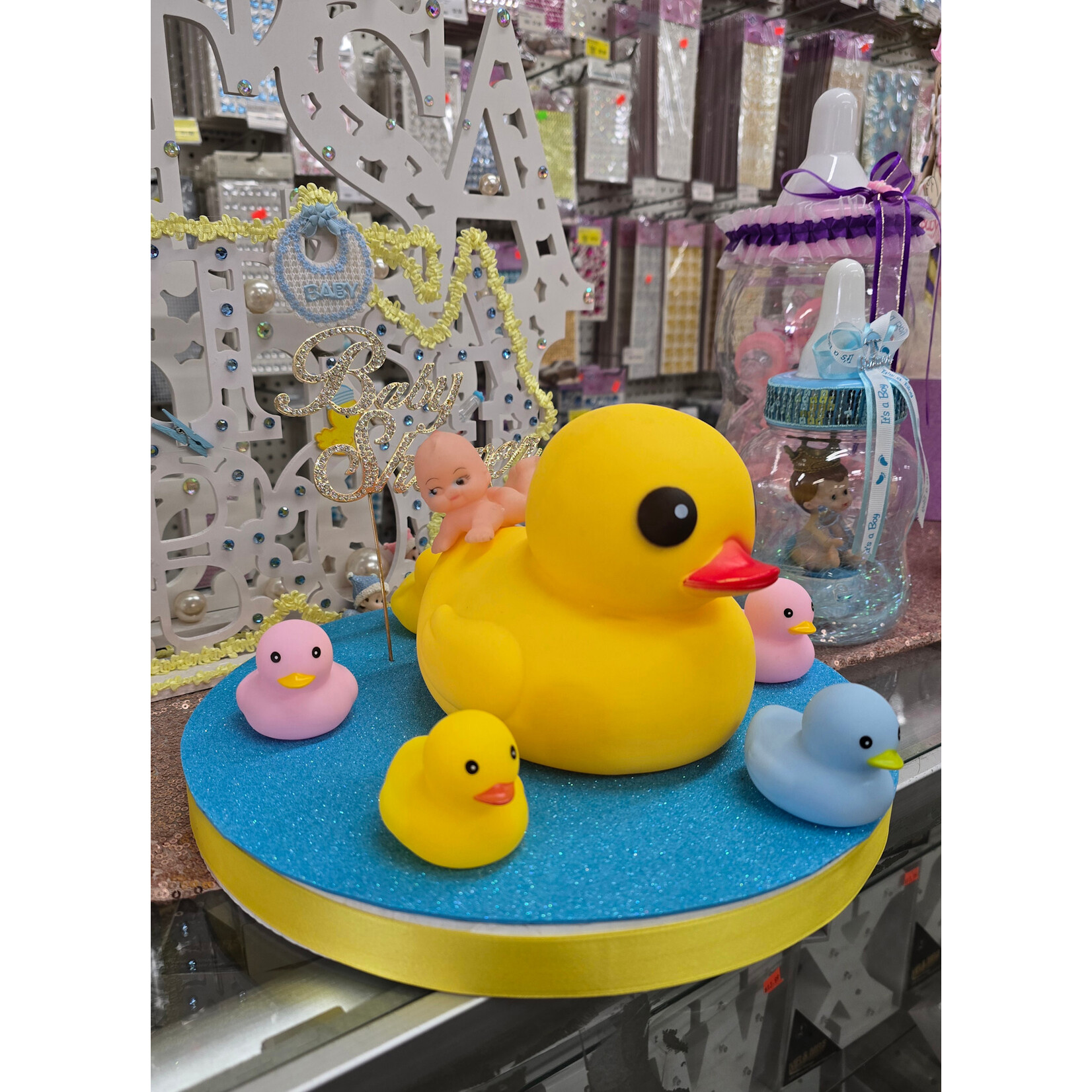 2" Squeaky Rubber Duck - 12pc Pink