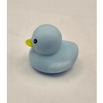 2" Squeaky Rubber Duck - 12pc Blue