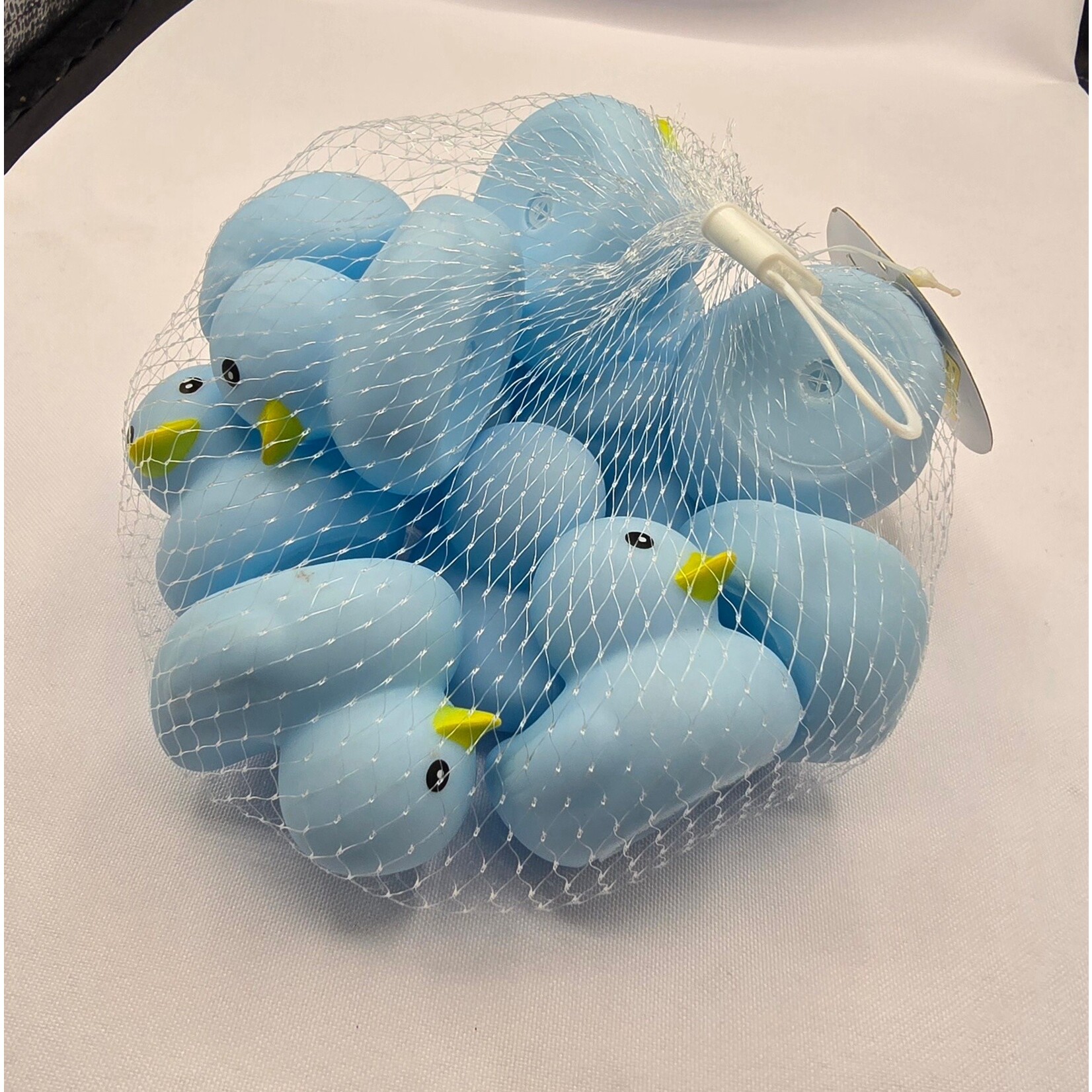 2" Squeaky Rubber Duck - 12pc Blue