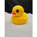 7" Large Squaky Yellow Rubber Duck - 1pc
