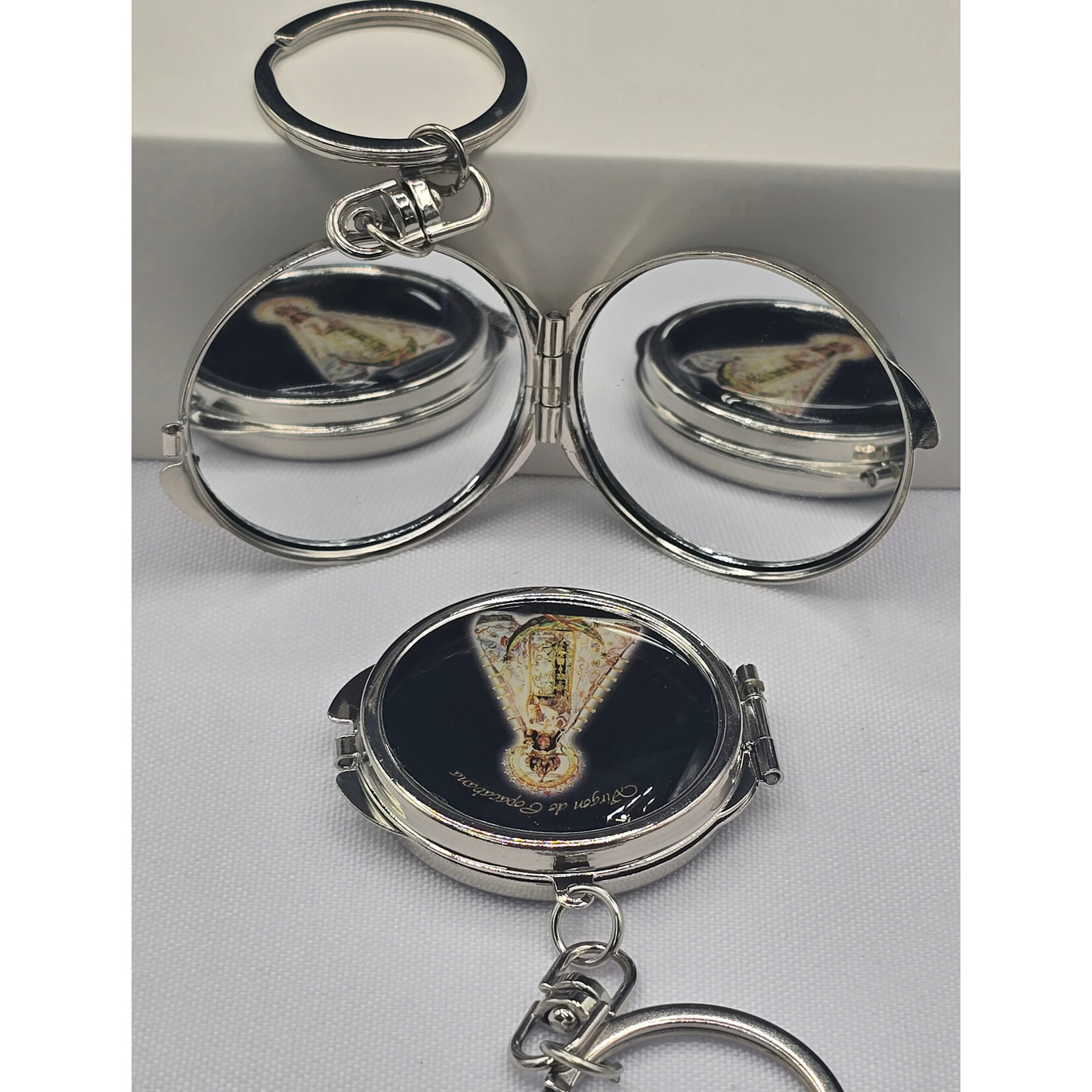Virgen de Copacabana Keychain Mirror - 12pc
