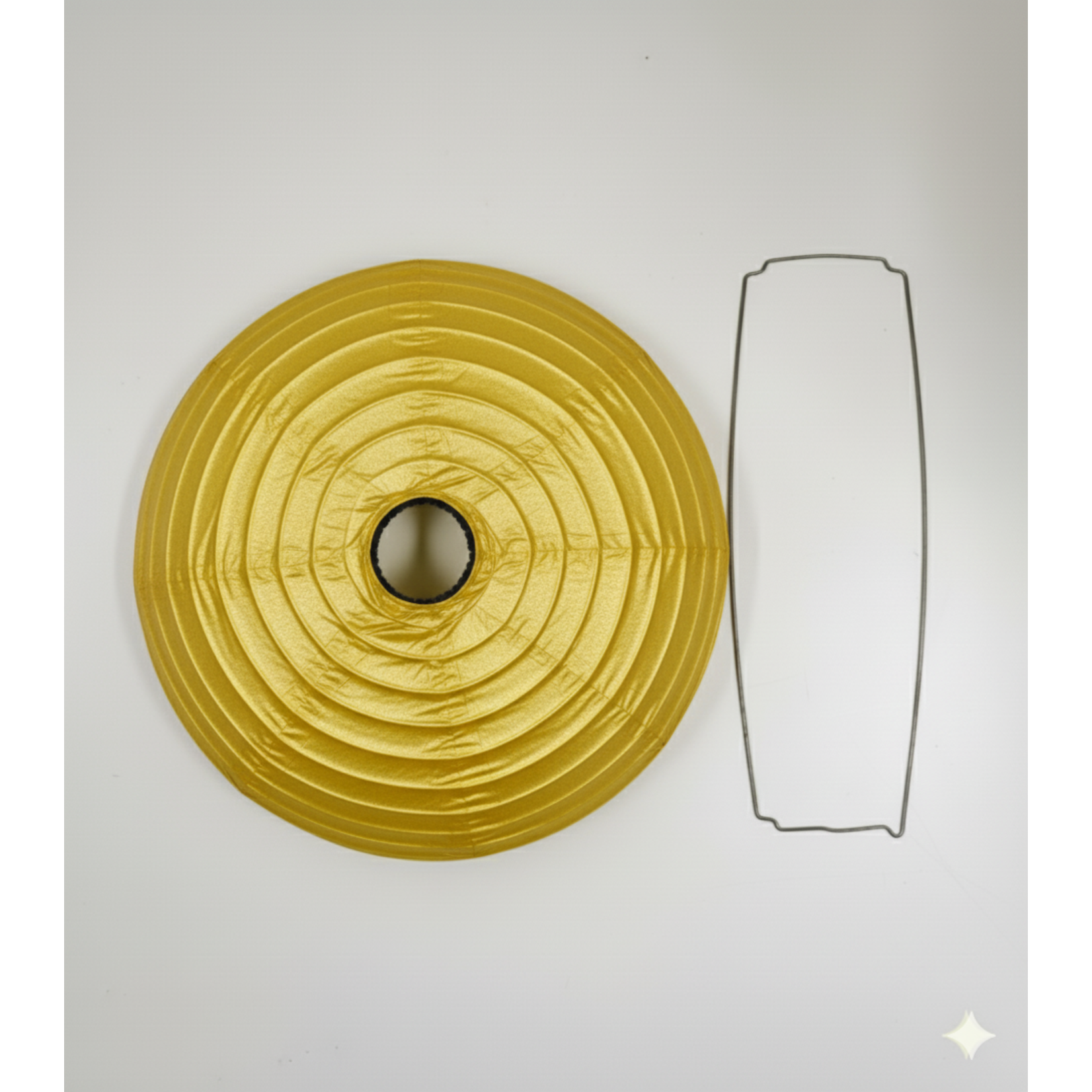 12" Paper Lantern -  Yellow