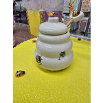 Honey Pot w/ Wood Depper - 1pc