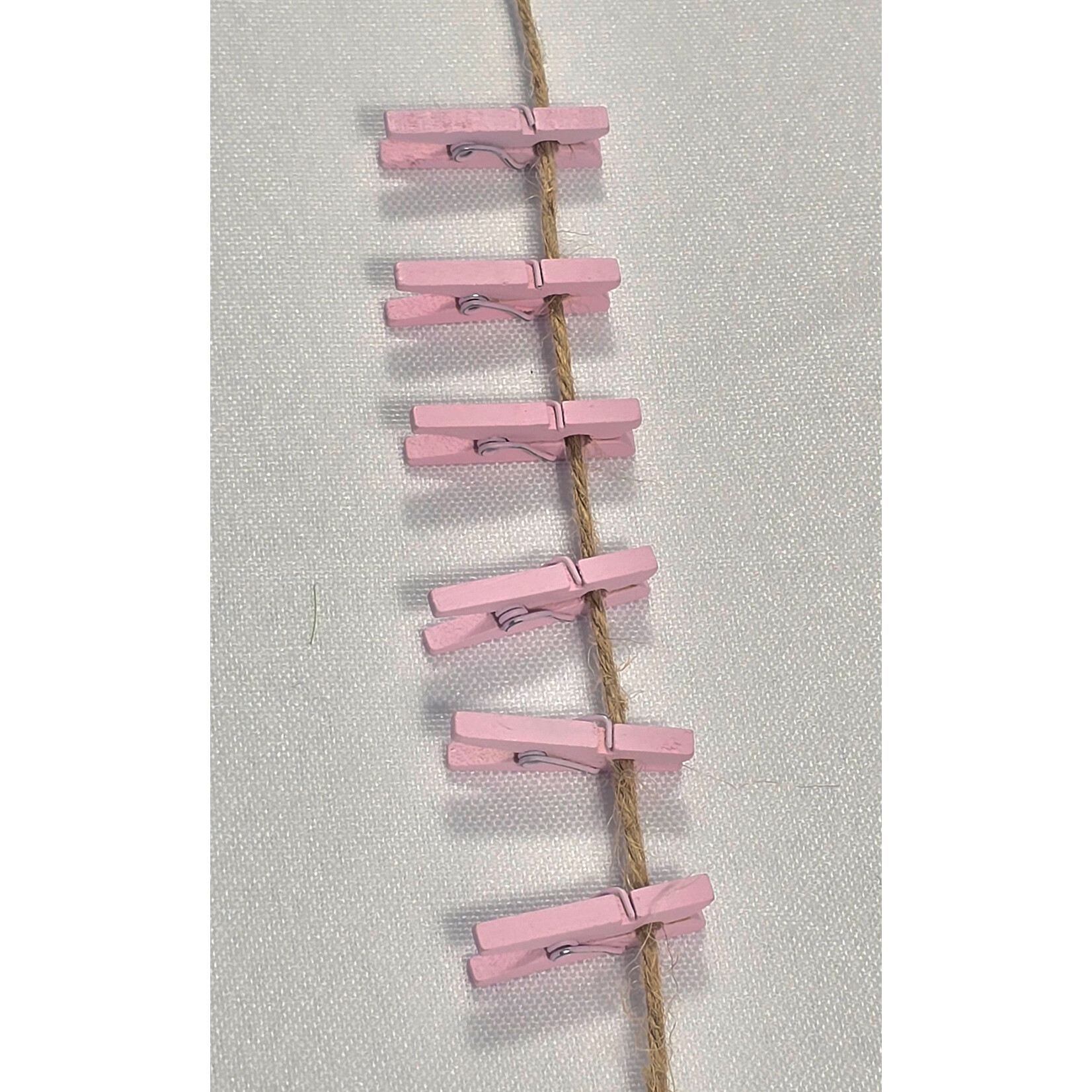 Wood Clothespins 50 PCS/Bag - Baby Shower Gender Reveal