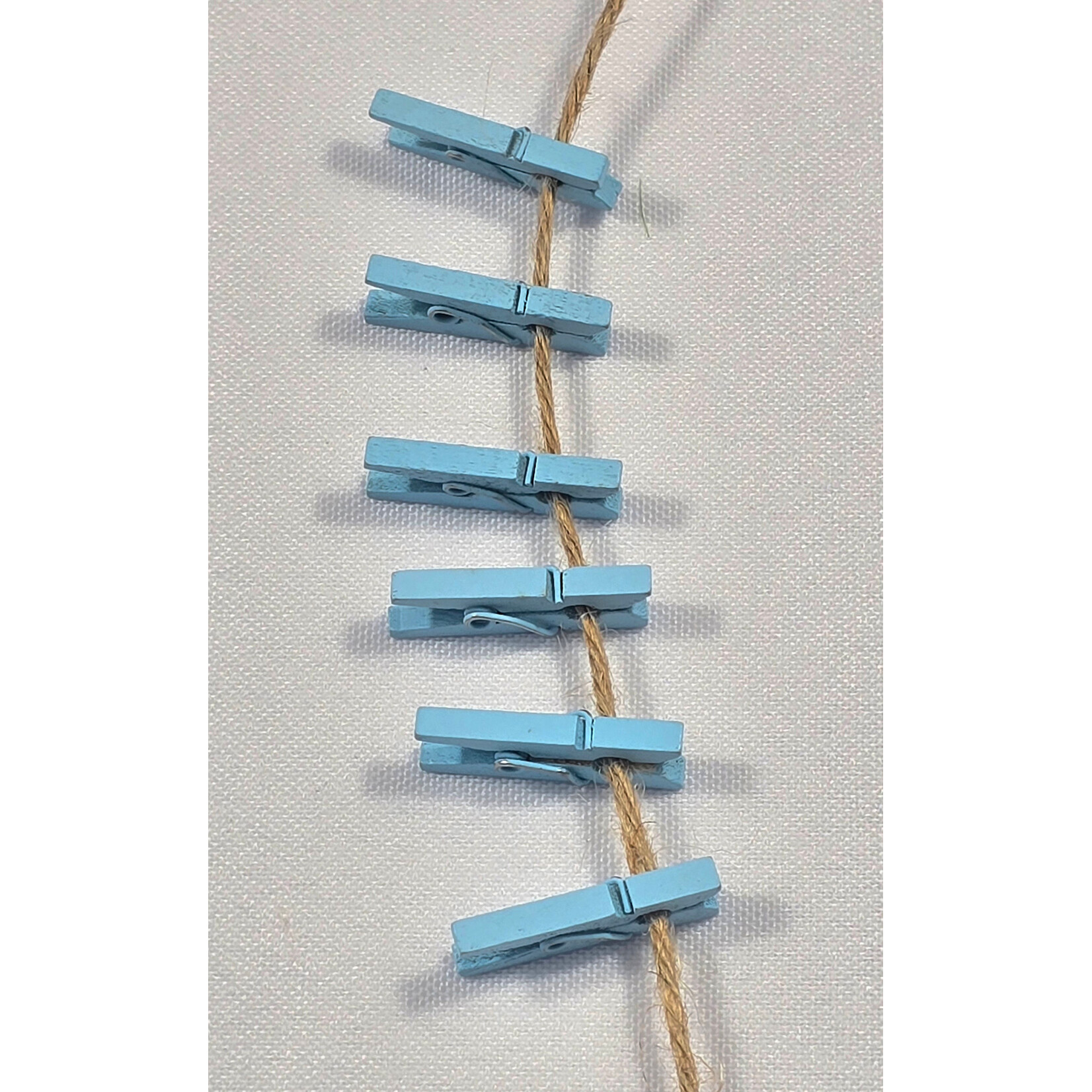 Wood Clothespins 50 PCS/Bag - Baby Shower Gender Reveal