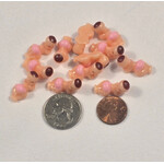 Tiny Pink Plastic Baby (Sleeping) 3/4" - 144PC