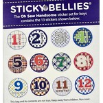 Sticky Bellies - 13 Stickers 12 Months