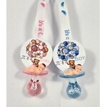 12pc Necklace Pacifiers Air Balloon Bear -