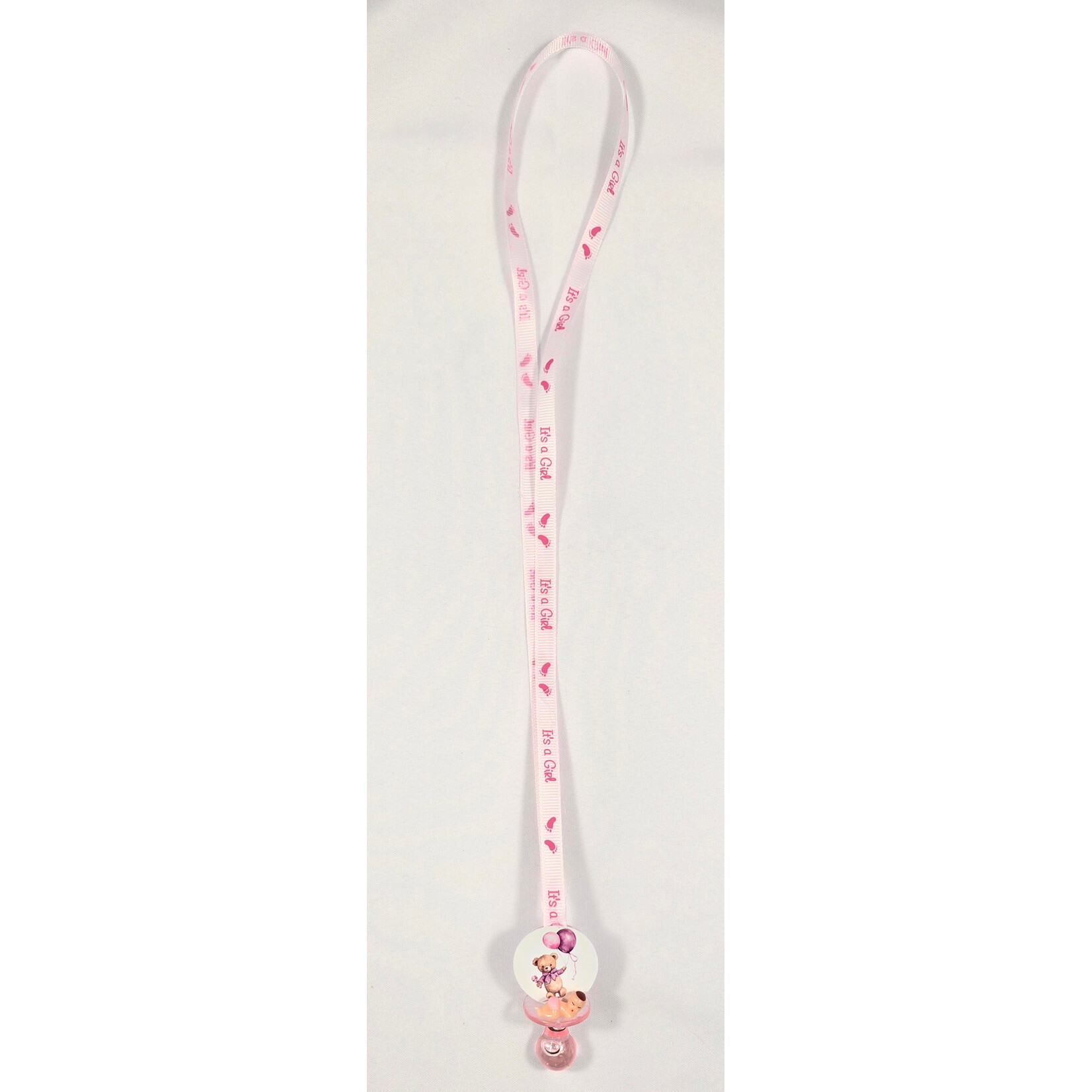 12pc Necklace Pacifiers 2 Balloons Bear - Baby Shower - Gender Reveal - Games