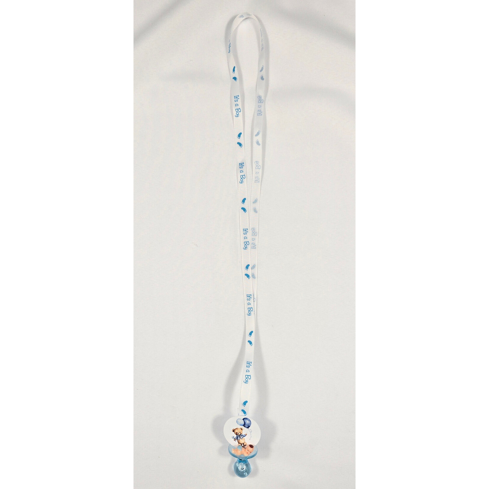 12pc Necklace Pacifiers 2 Balloons Bear - Baby Shower - Gender Reveal - Games