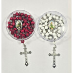 St. Jude Wood Scented Rosaries 12 PCS -