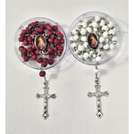 Divine Mercy Scented Wood Rosary 12pc -