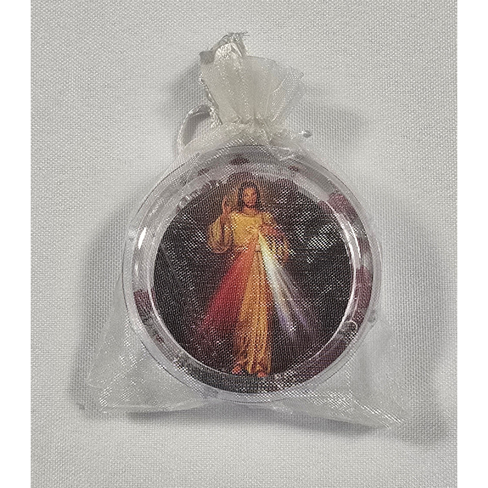 Divine Mercy Scented Wood Rosary 12pc - Catholic -  Spiritual - Religious - Memorial Favor