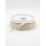 1/8" Satin w/ Gold Edge 50yds -