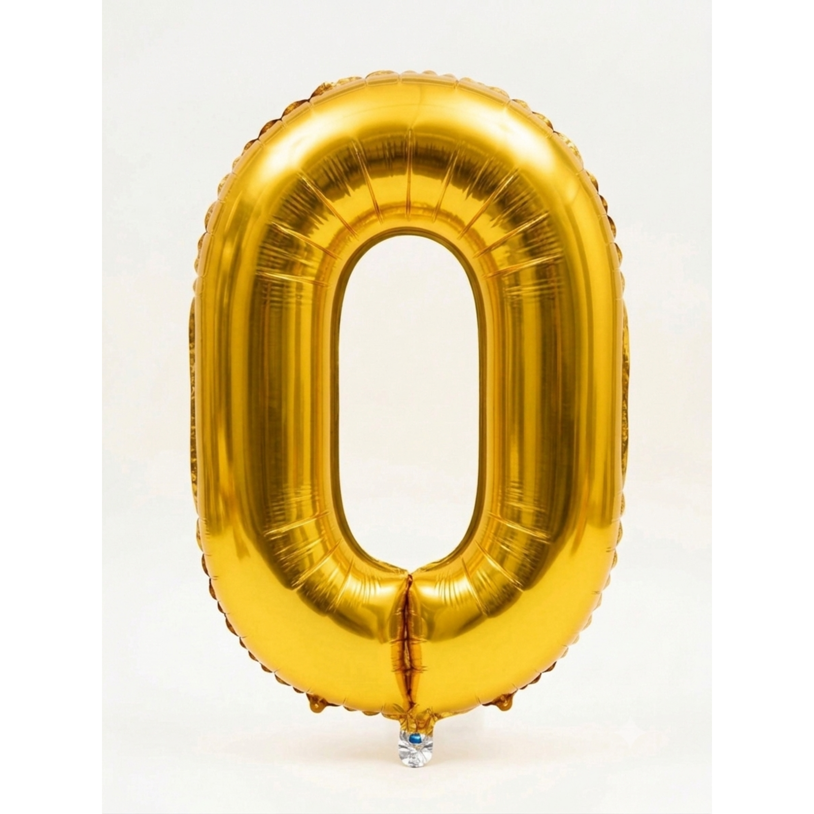 40" Jumbo Metallic Foil Number Balloons - Gold