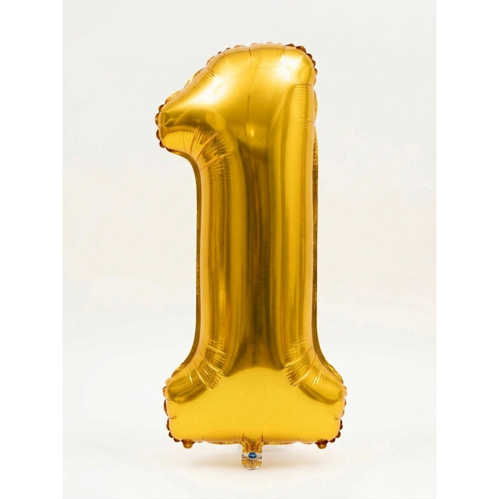 40" Jumbo Metallic Foil Number Balloons - Gold