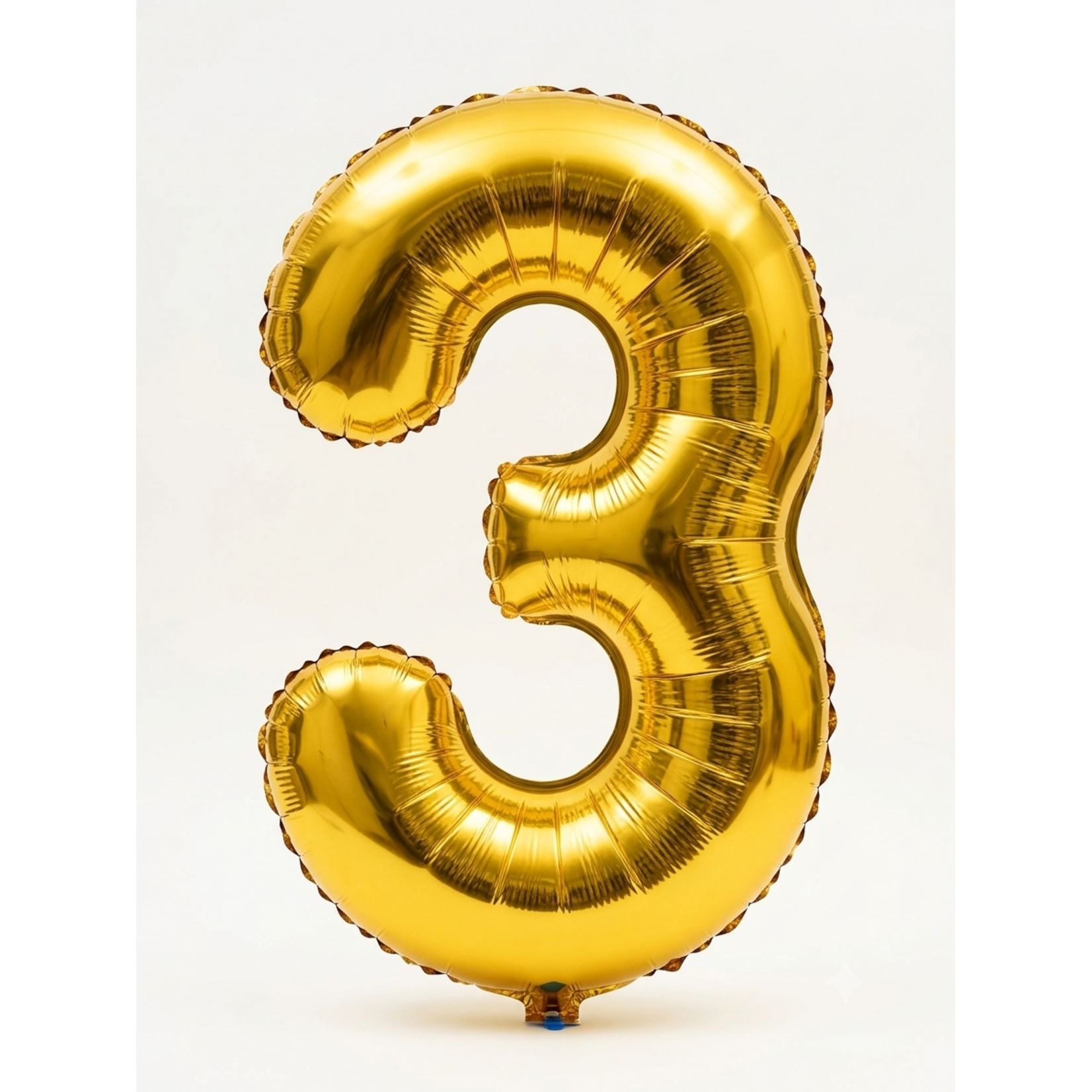 40" Jumbo Metallic Foil Number Balloons - Gold