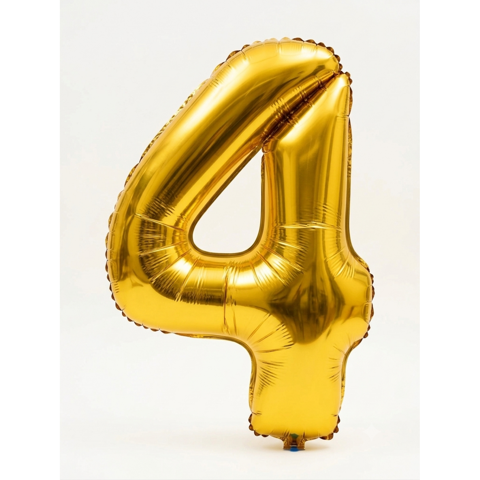 40" Jumbo Metallic Foil Number Balloons - Gold