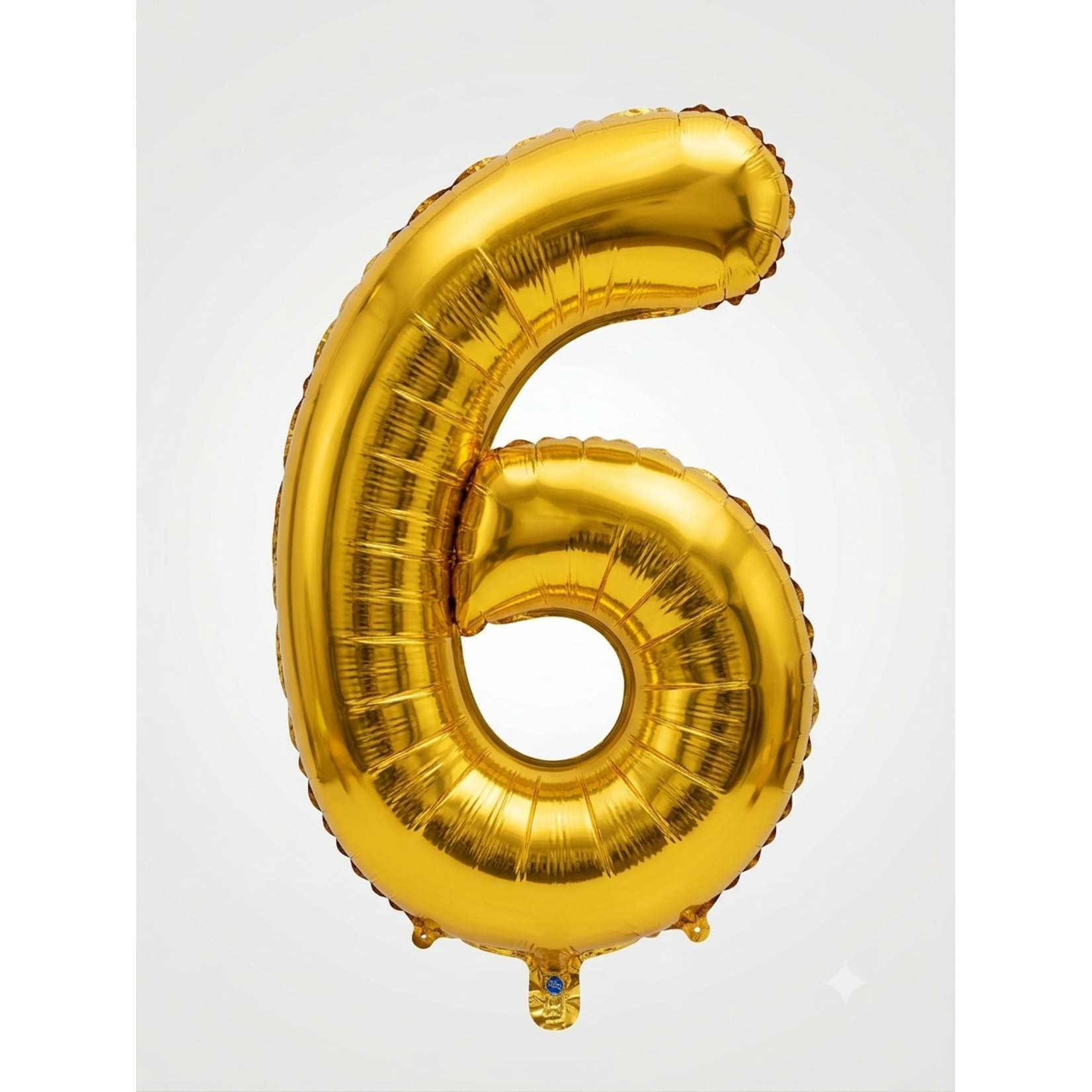 40" Jumbo Metallic Foil Number Balloons - Gold