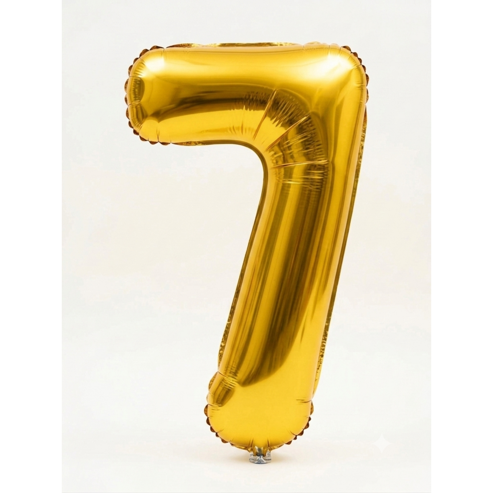 40" Jumbo Metallic Foil Number Balloons - Gold
