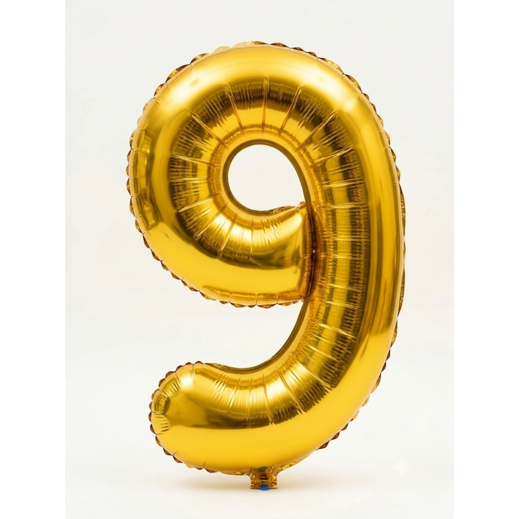 40" Jumbo Metallic Foil Number Balloons - Gold