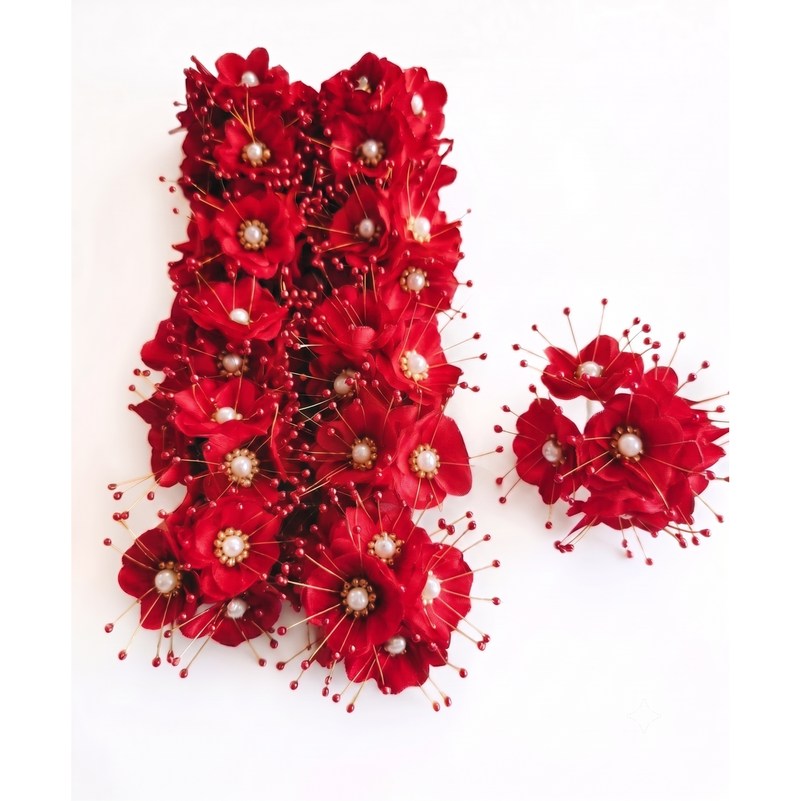 72pcs Artificial Silky Pearl Spray Craft Flower