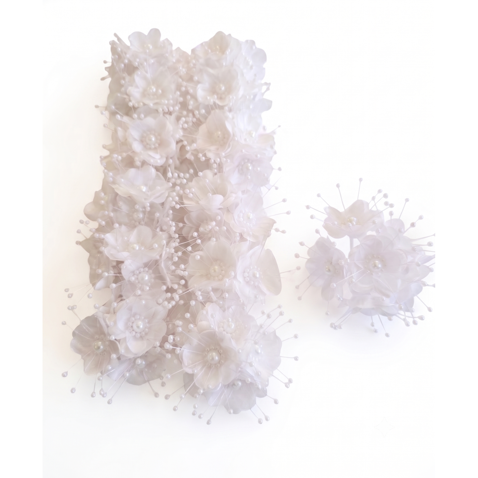 72pcs Artificial Silky Pearl Spray Craft Flower