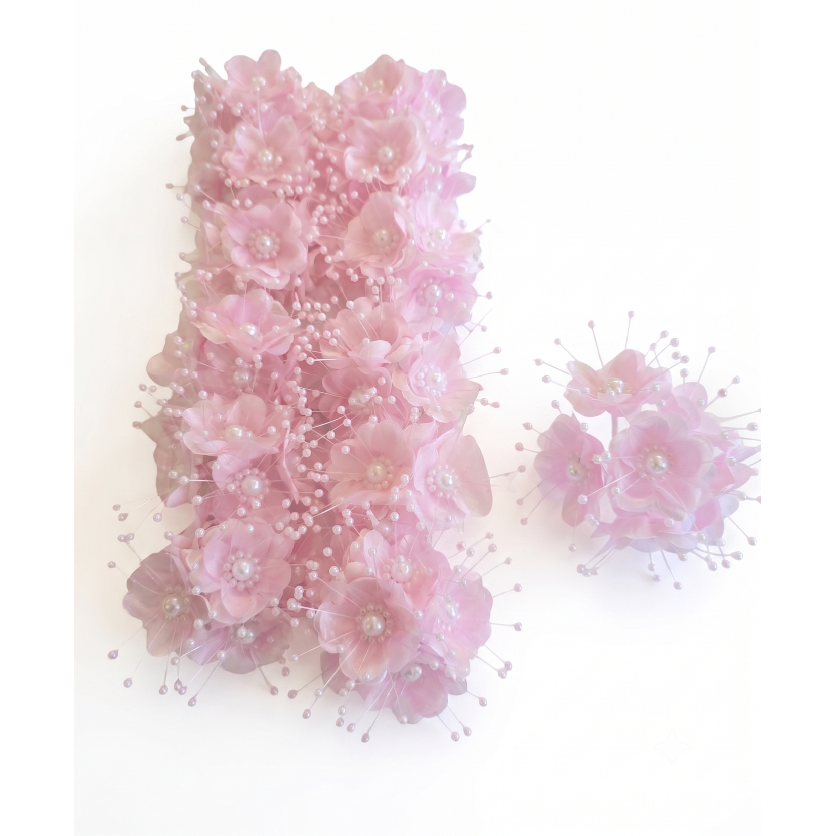 72pcs Artificial Silky Pearl Spray Craft Flower