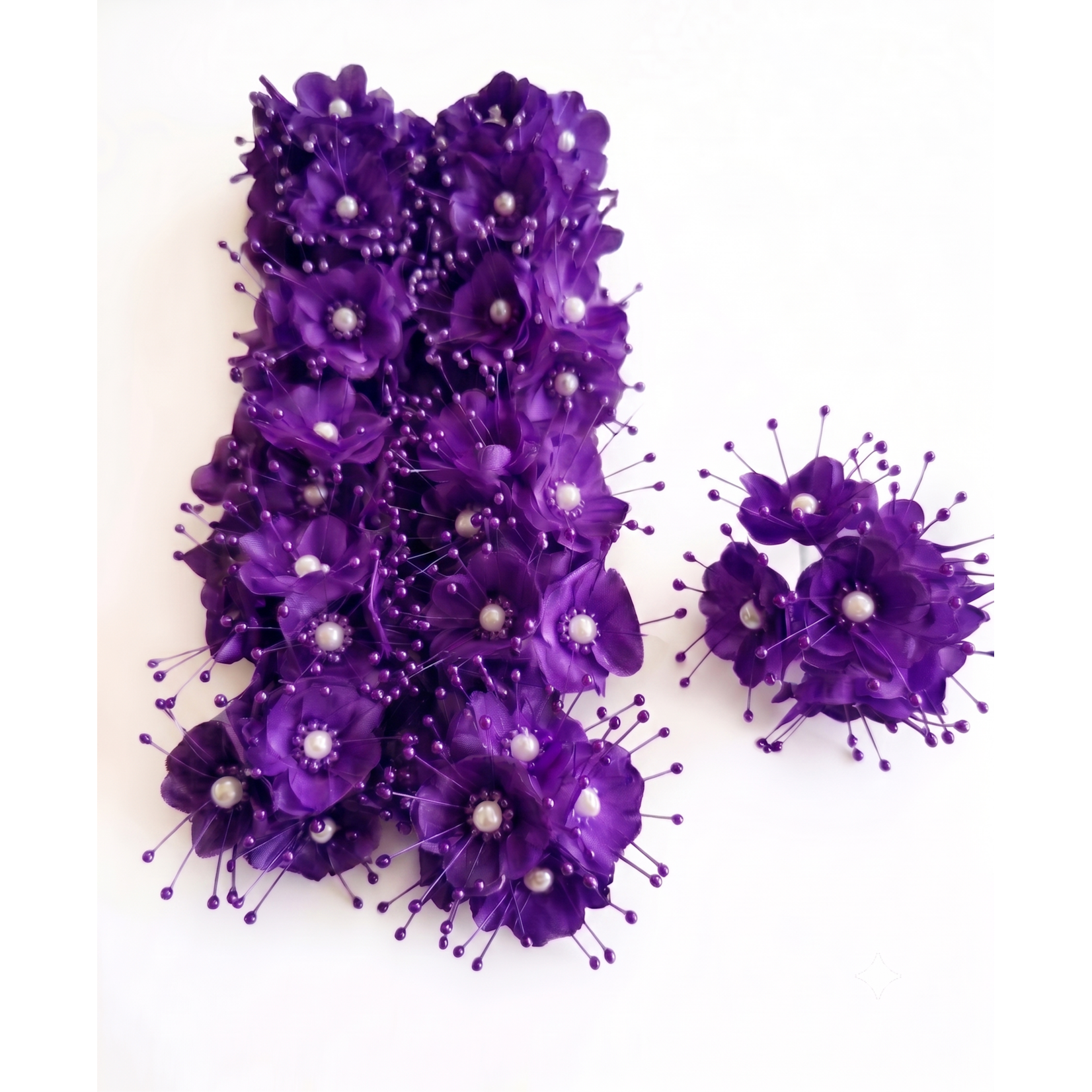 72pcs Artificial Silky Pearl Spray Craft Flower