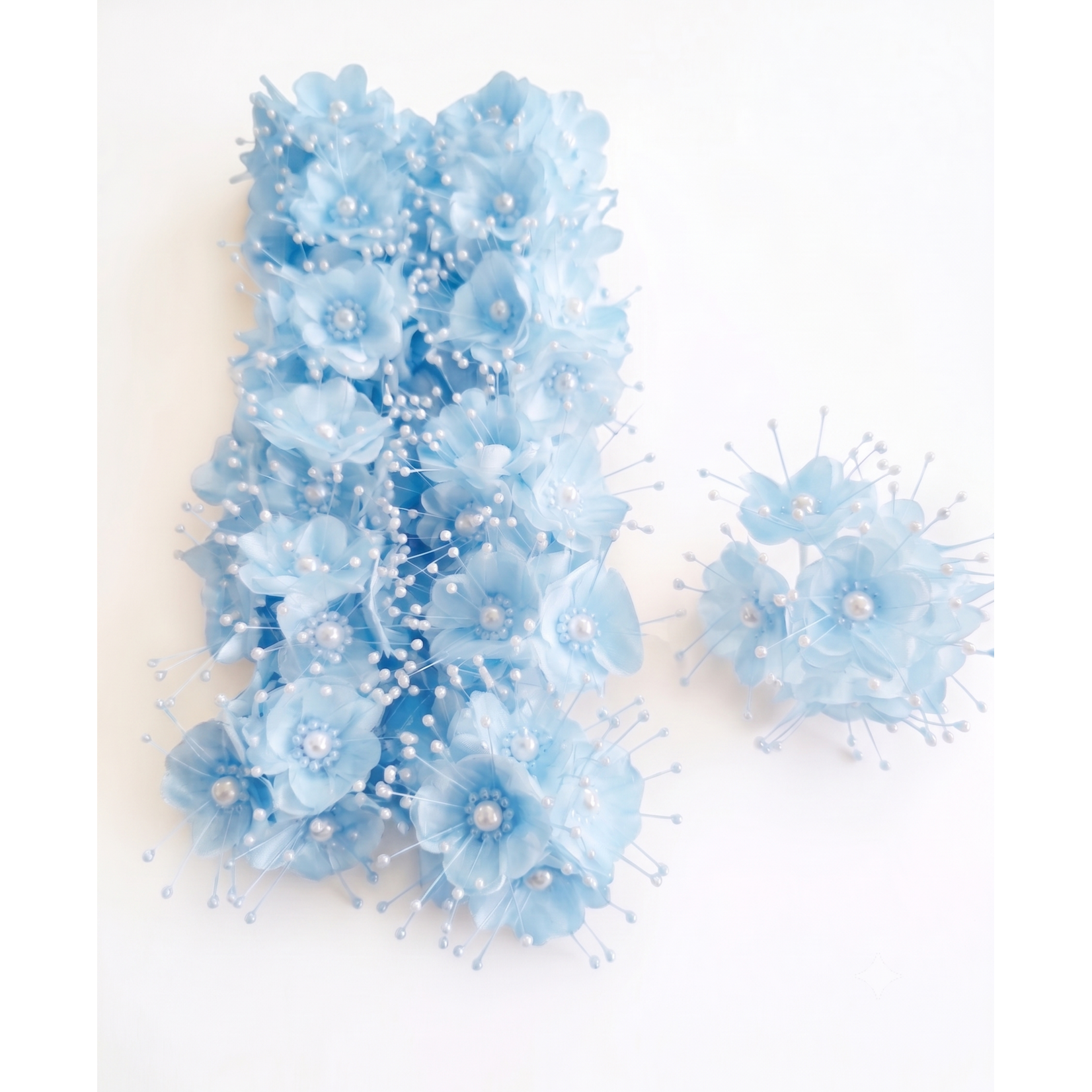 72pcs Artificial Silky Pearl Spray Craft Flower