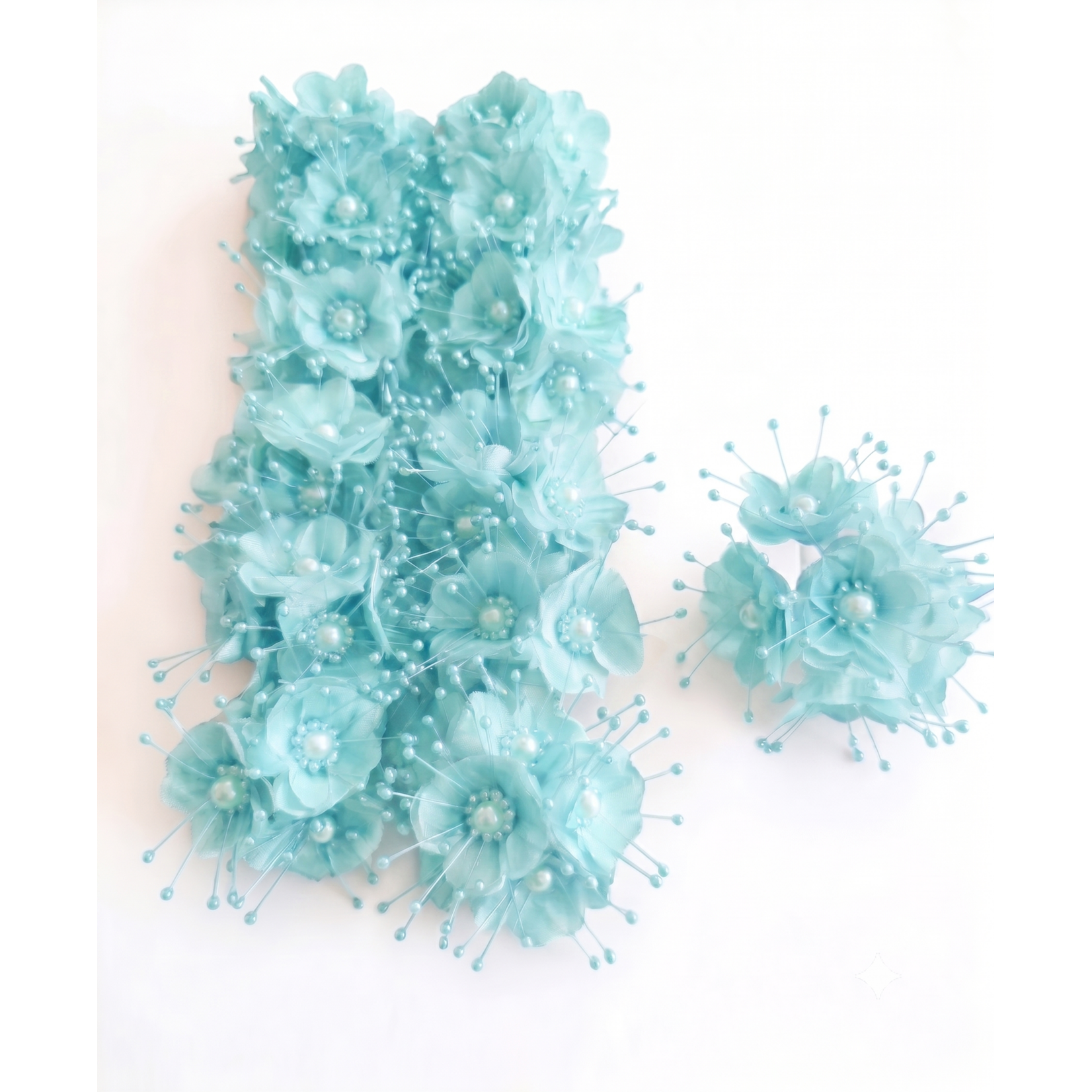 72pcs Artificial Silky Pearl Spray Craft Flower