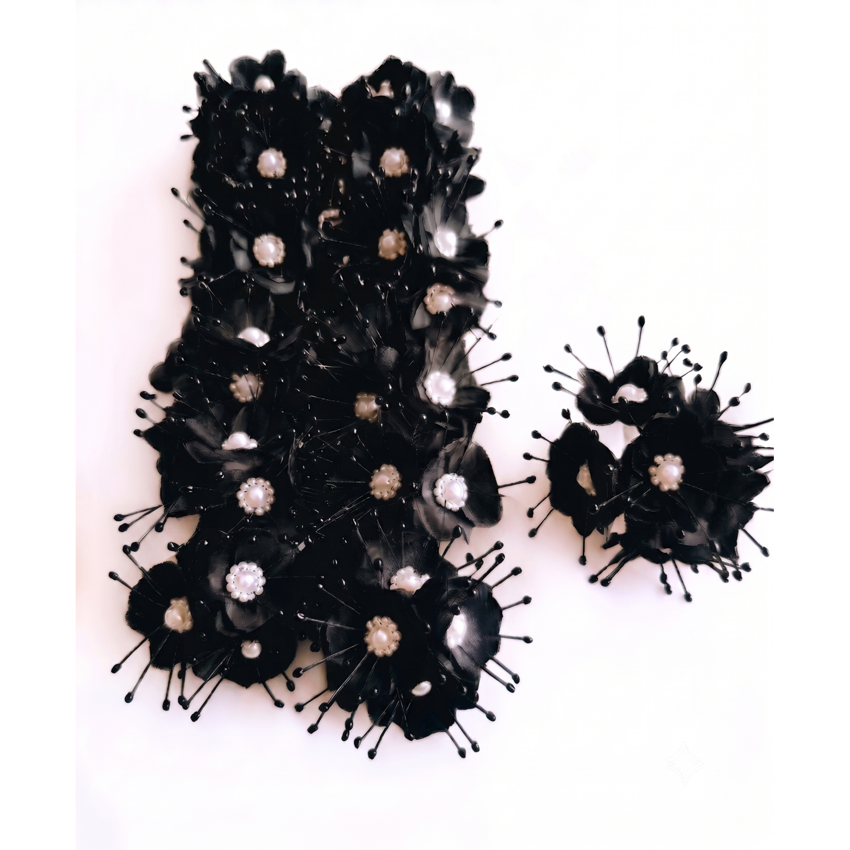 72pcs Artificial Silky Pearl Spray Craft Flower