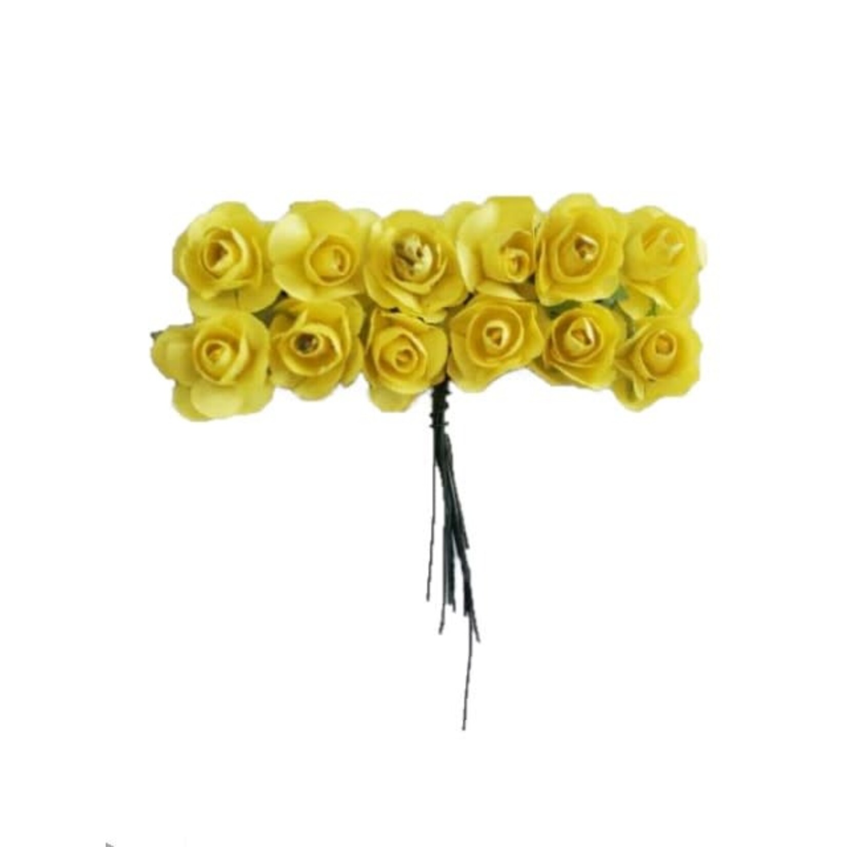 144 pc Mini Paper Rose Stems (0.5 Inch) – Craft & Favors Supply