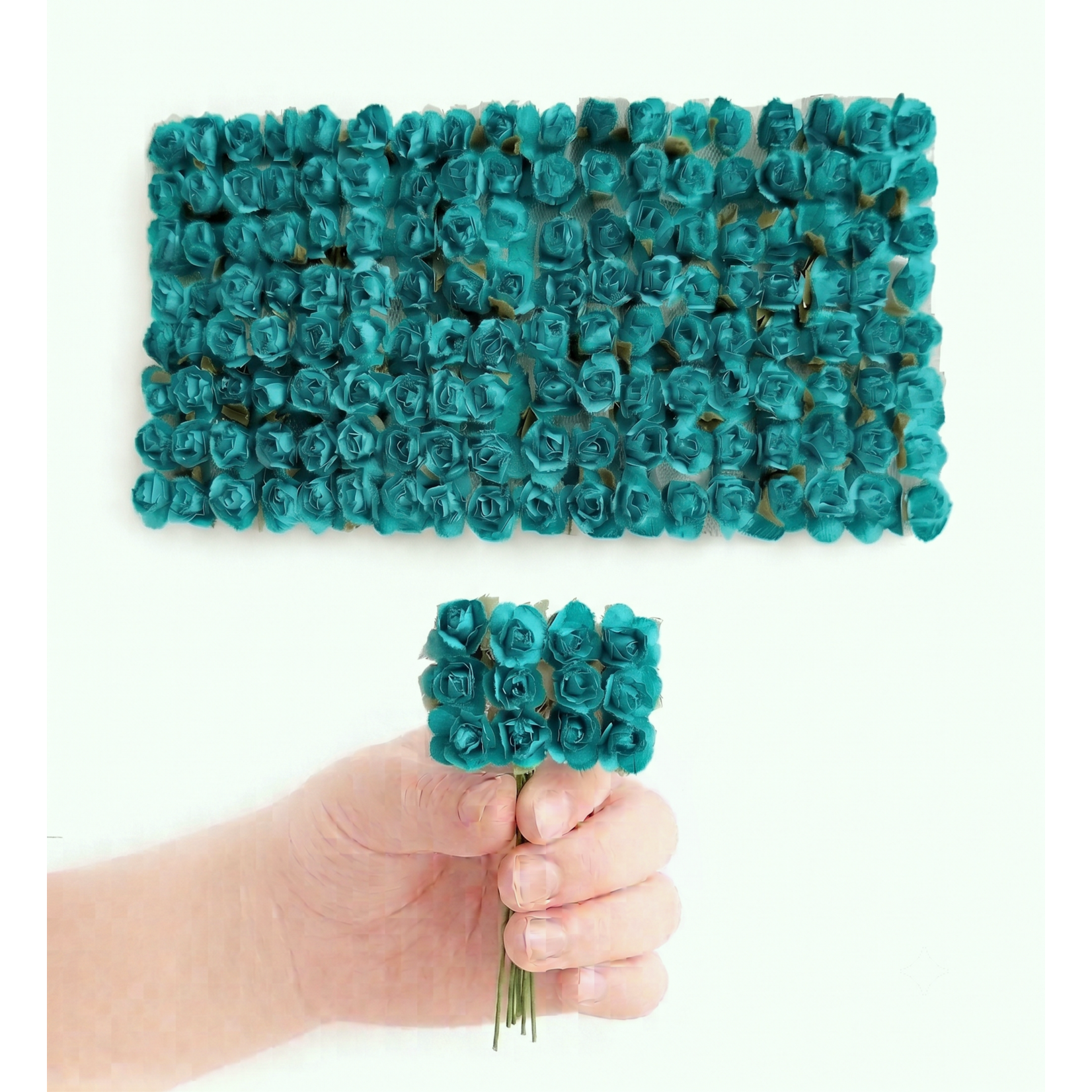 144 pc Mini Paper Rose Stems (0.5 Inch) – Craft & Favors Supply