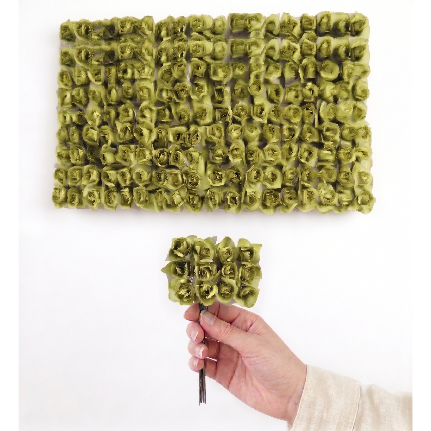 144 pc Mini Paper Rose Stems (0.75 Inch) – Craft & Favors SupplyPCS -