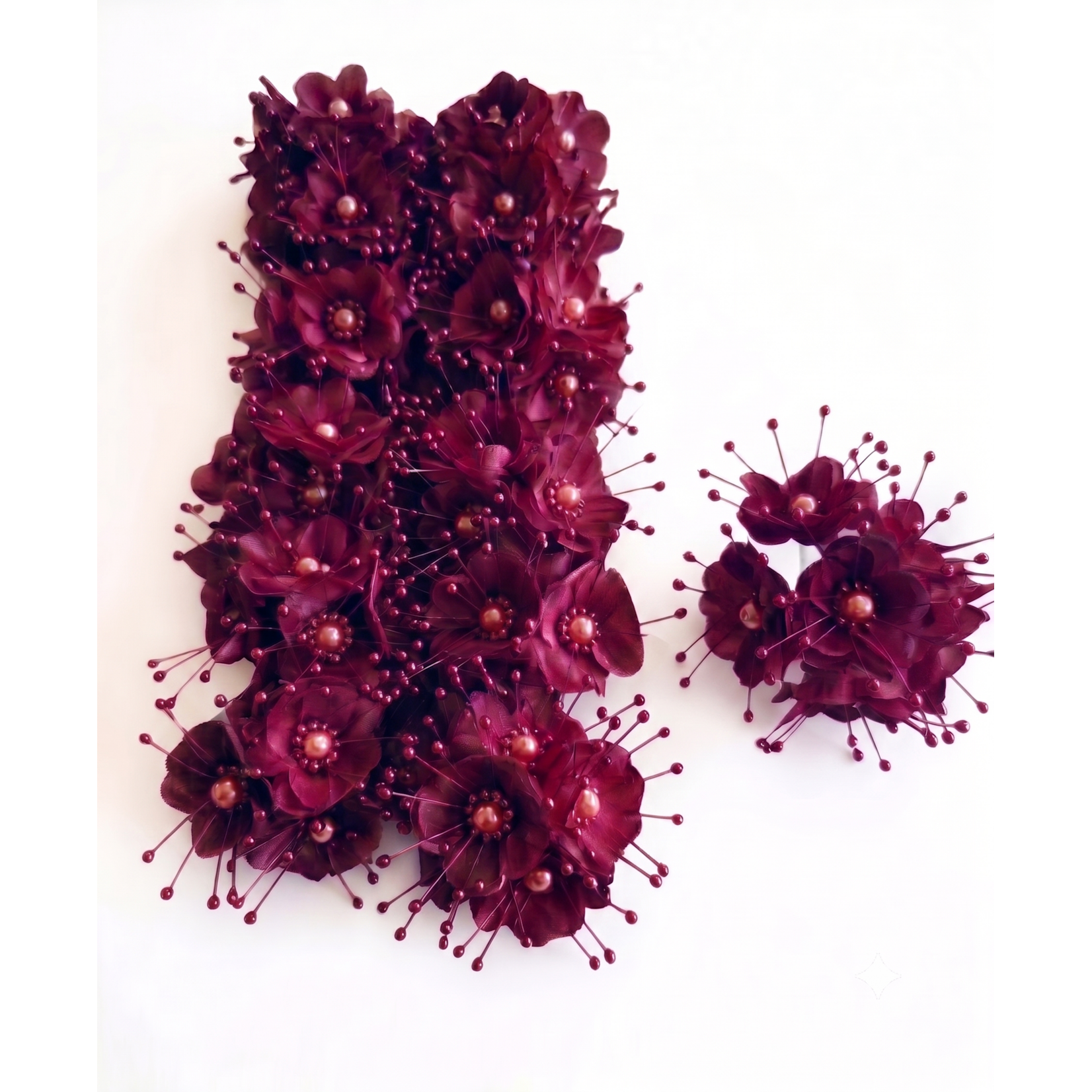 72pcs Artificial Silky Pearl Spray Craft Flower
