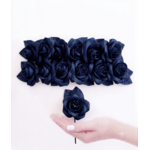 Silk Single Rose Flower 12pc -