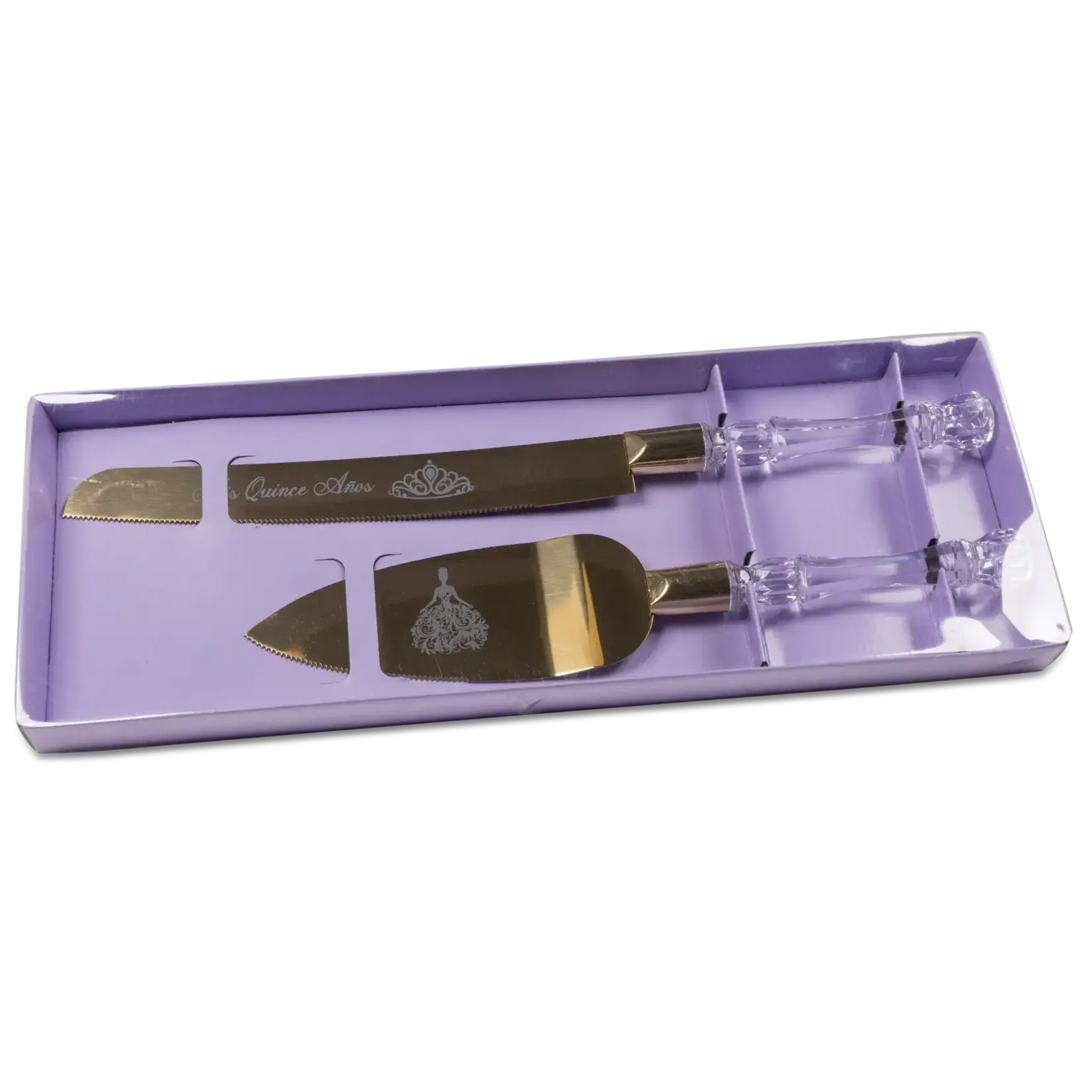 "Mis Quince Años" Cake Knife Server Set -