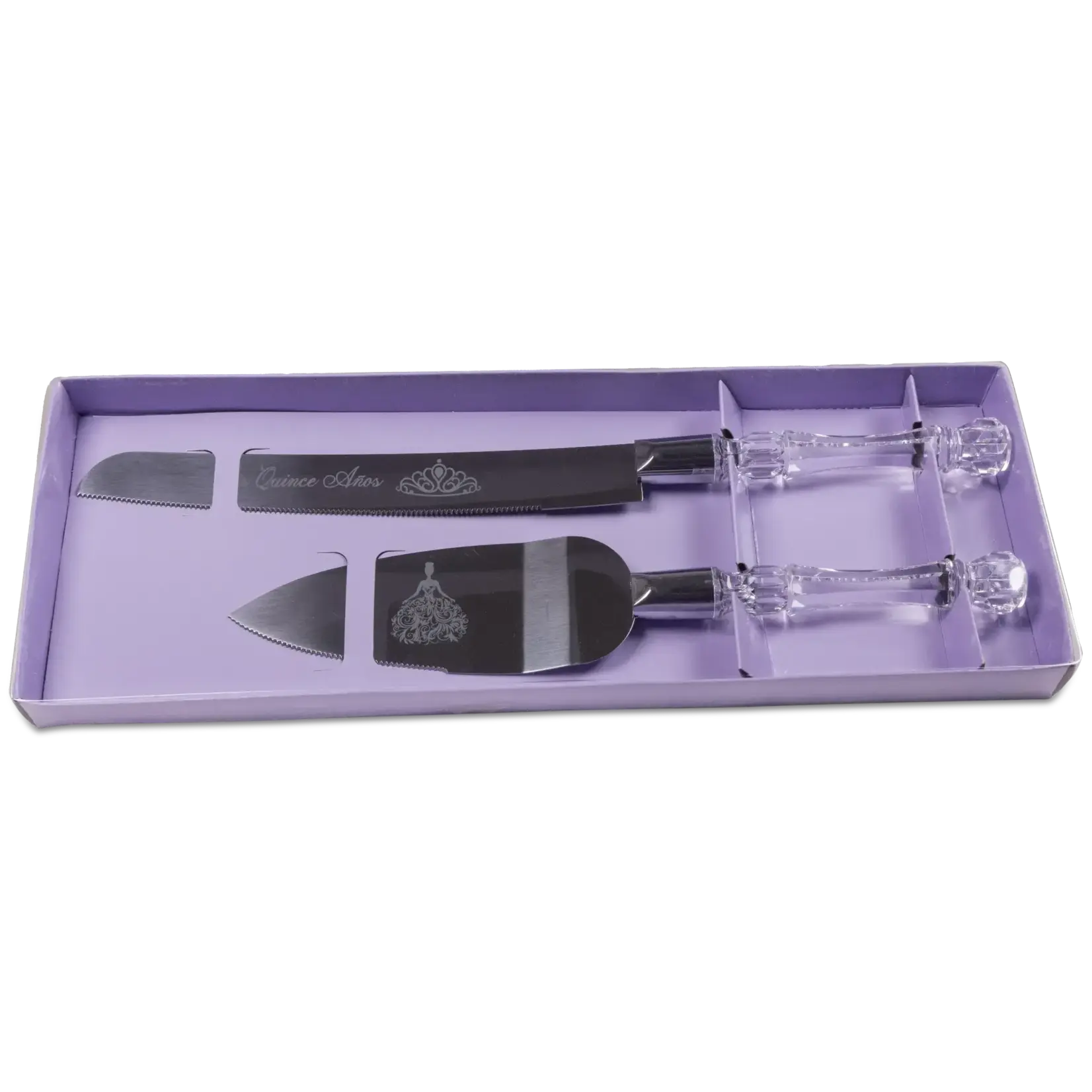 "Mis Quince Años" Cake Knife Server Set -