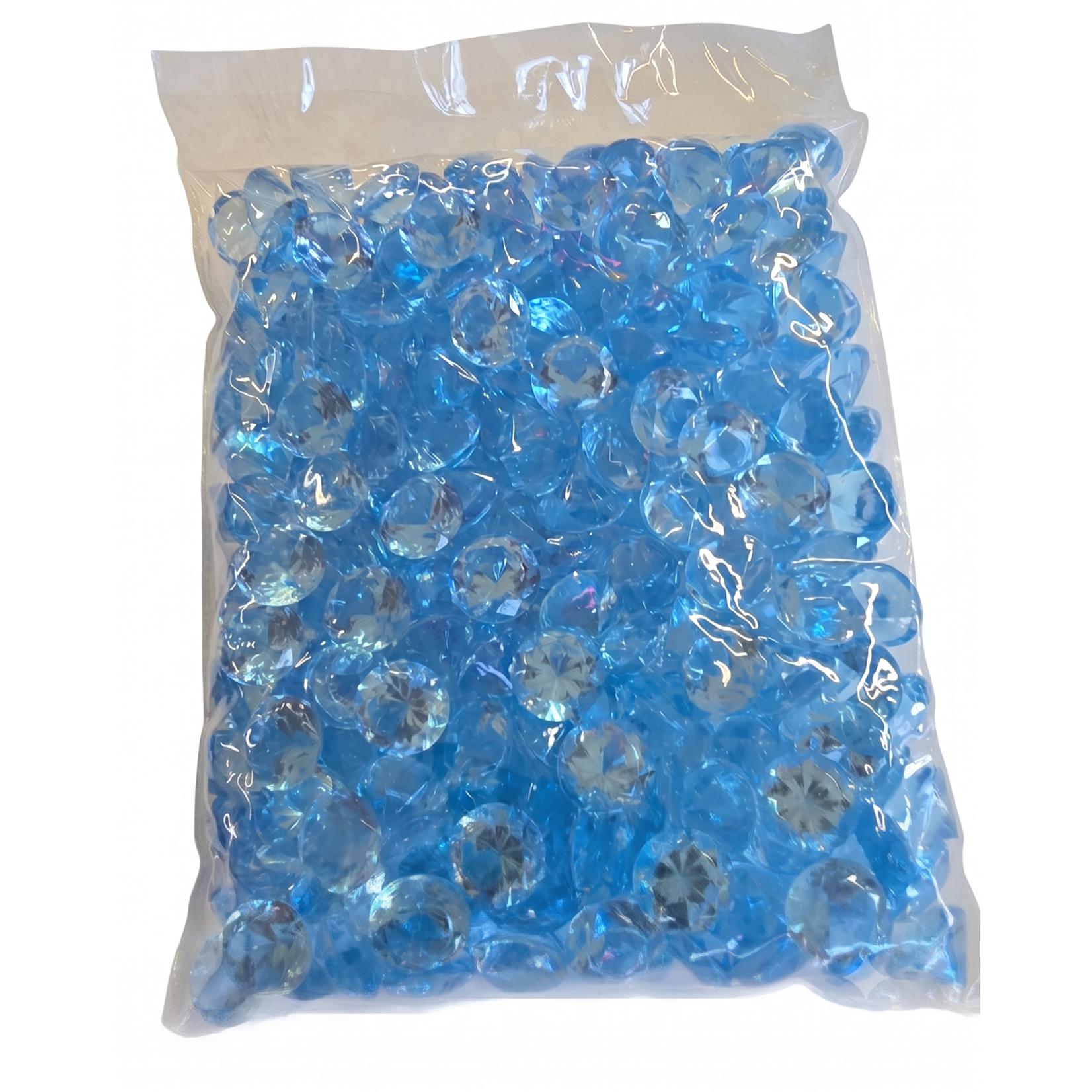JM & Sons 3/4" (19mm) Acrylic Diamond Gem Table & Vase Fillers (1 lb Bag) Events and Wedding Decor