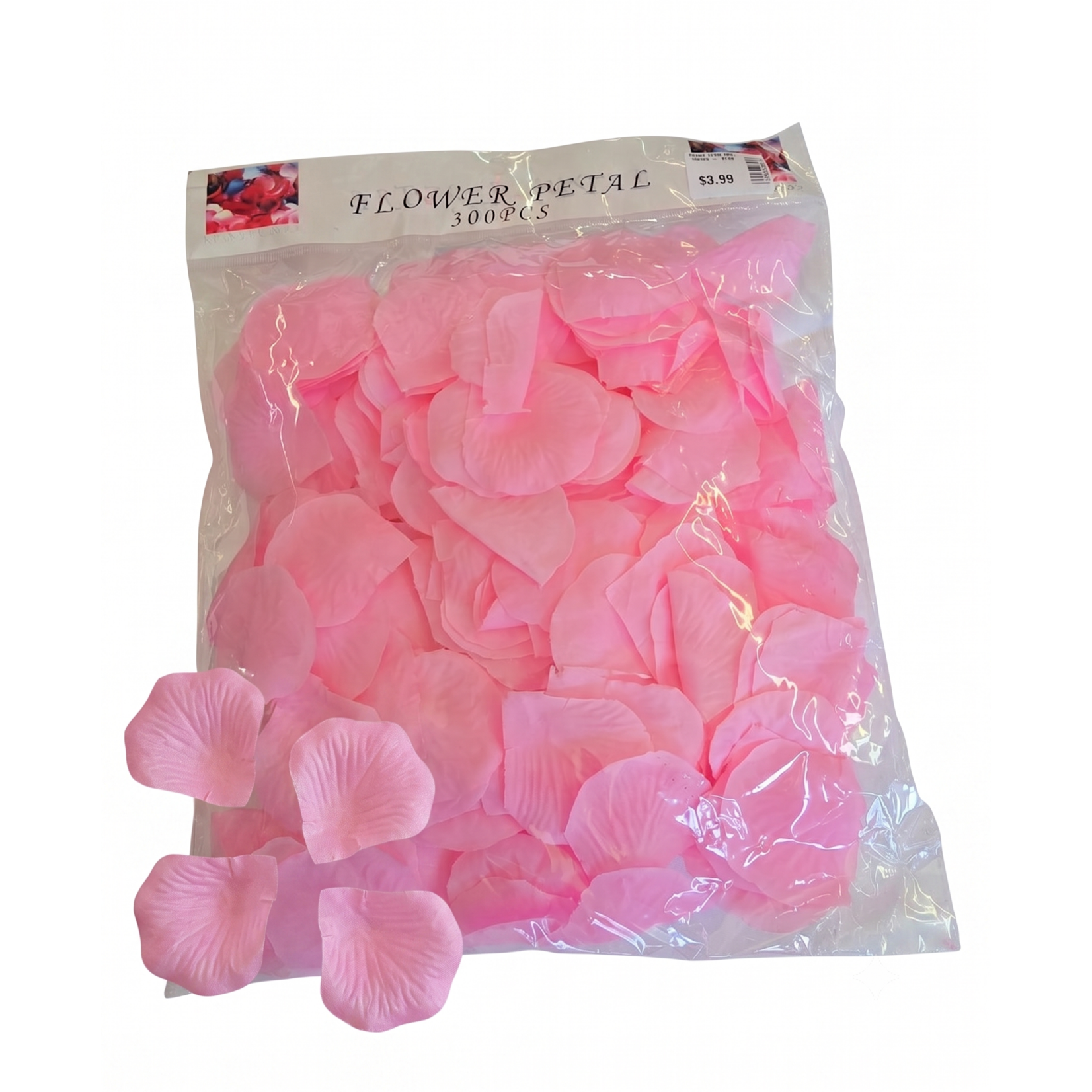 300 Silky Artificial Rose Petals Vibrant Décor for Weddings, Quinceañeras & Parties