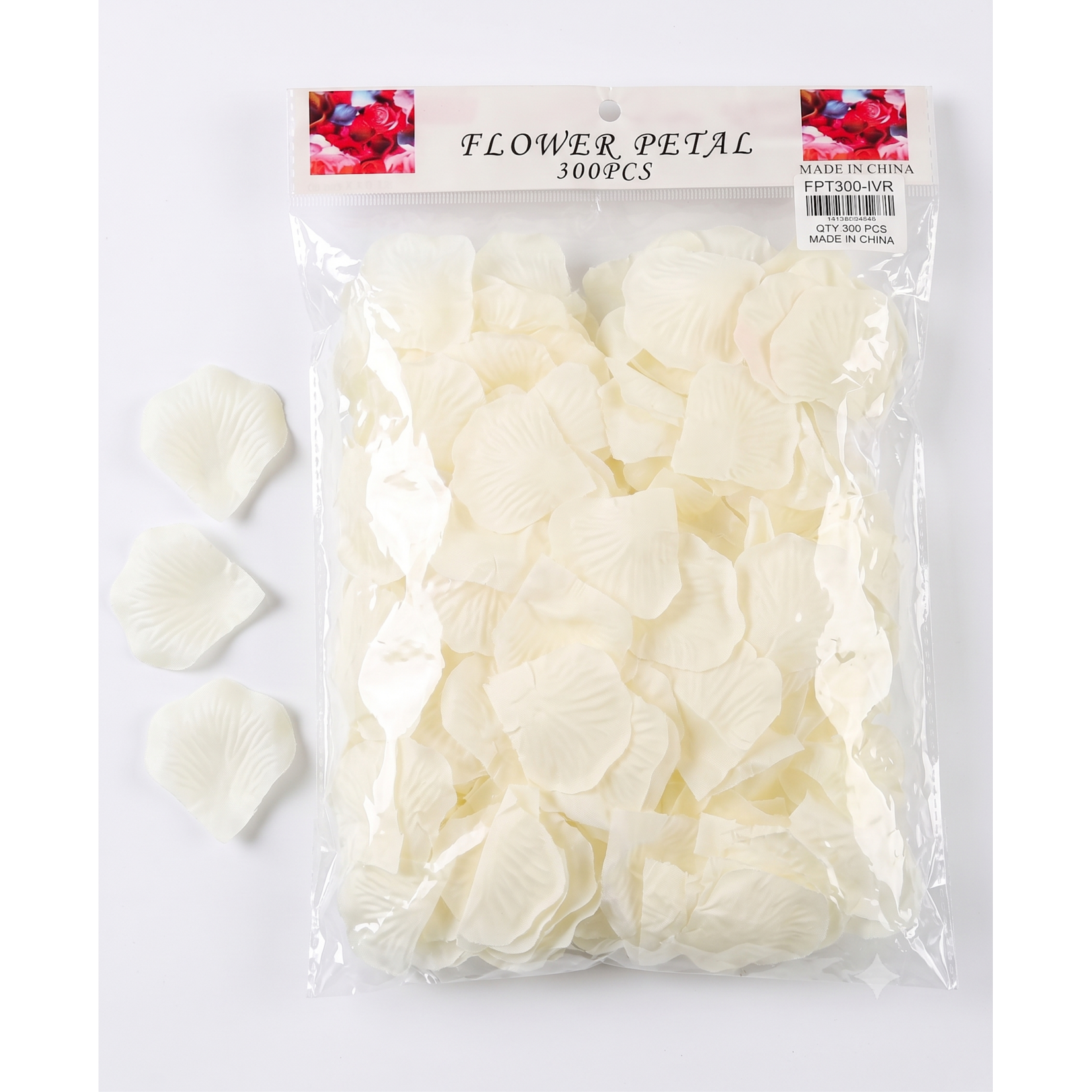 300 Silky Artificial Rose Petals Vibrant Décor for Weddings, Quinceañeras & Parties