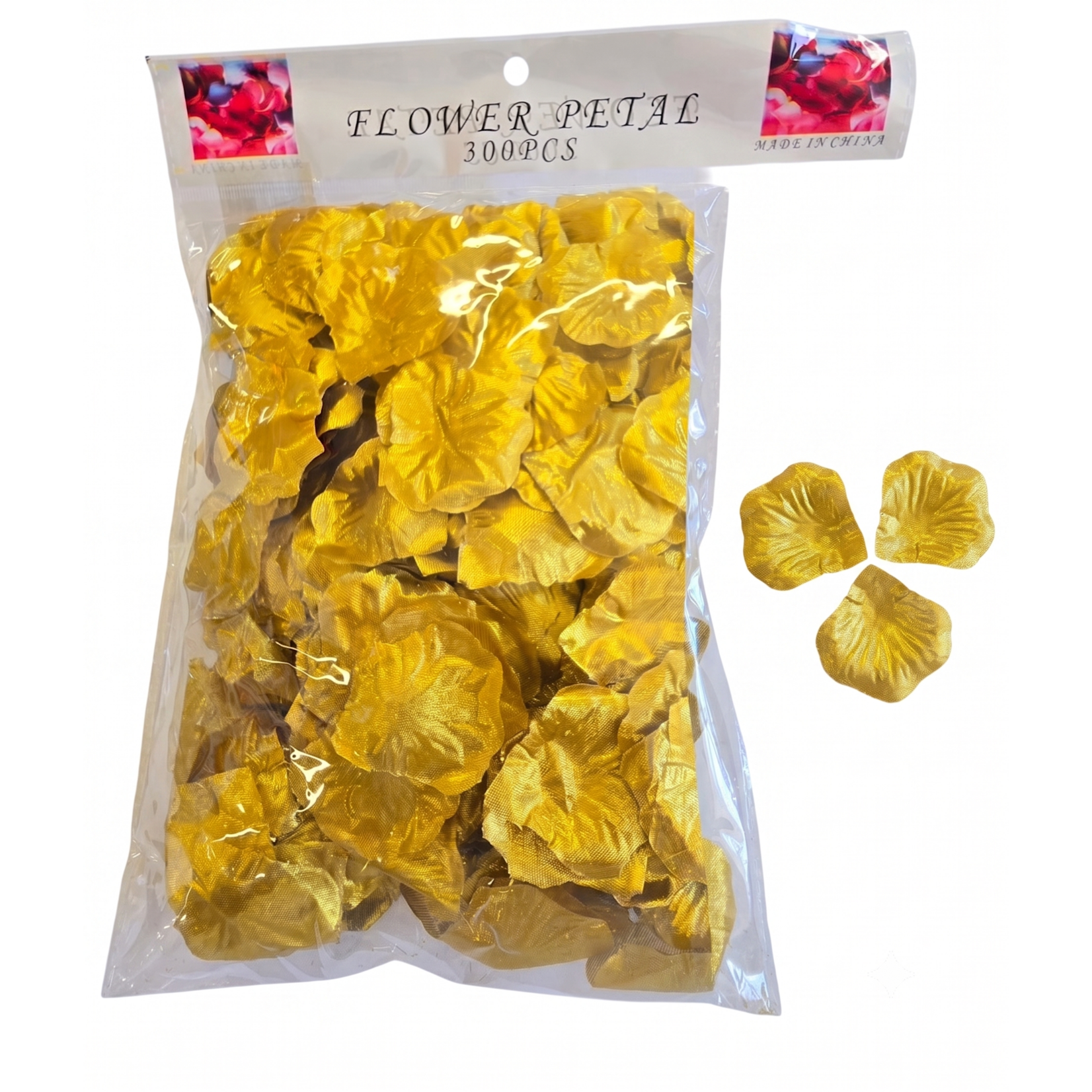 300 Silky Artificial Rose Petals Vibrant Décor for Weddings, Quinceañeras & Parties